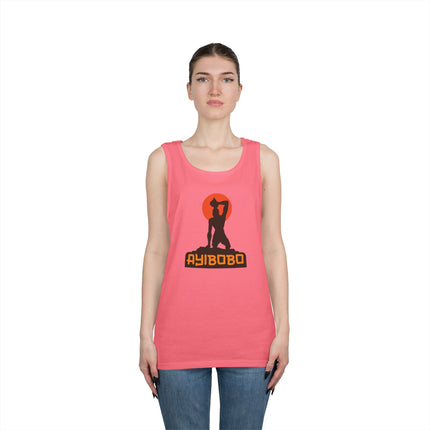 Ayibobo Heritage Tank Top Nèg Mawon Graphic Unisex Shirt Haitian Spiritual Streetwear Outdoorsy Vibe