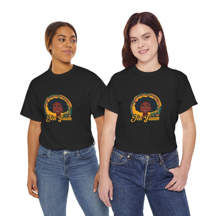 Jèn Fanm Haitian T-Shirt – Bold, Beautiful, and Unapologetically You Inspirational Unisex Heavy Cotton Tee with Haitian Design - CreoleSizzle