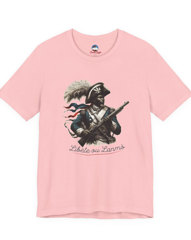 Liberté ou La Mort – Revolutionary Heritage Sweatshirt | Haitian Pride Apparel, Unisex Jersey Short Sleeve Tee