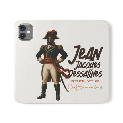 Legacy of Dessalines Limited Heritage Collector’s Tee Flip Case Stylish Phone Wallet Case Revolutionary Leadership Edition