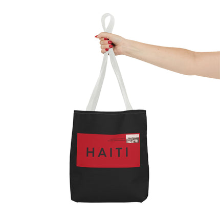 Haiti Postage Limited Edition Heritage Tote Bags Retro Seal Design - CreoleSizzle