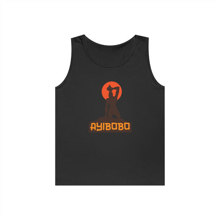 Ayibobo Heritage Tank Top Nèg Mawon Graphic Unisex Shirt Haitian Spiritual Streetwear Outdoorsy Vibe