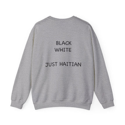 Unity Beyond Shades Haitian Identity Crewneck Cultural Empowerment Series Unisex Heavy Blend Sweatshirt