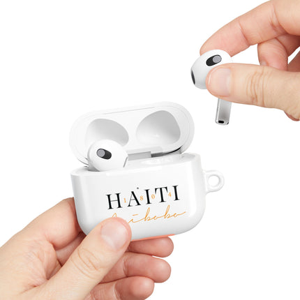 Haiti 1804 Ayibobo Heritage Pride AirPods Case Elegant Independence Edition
