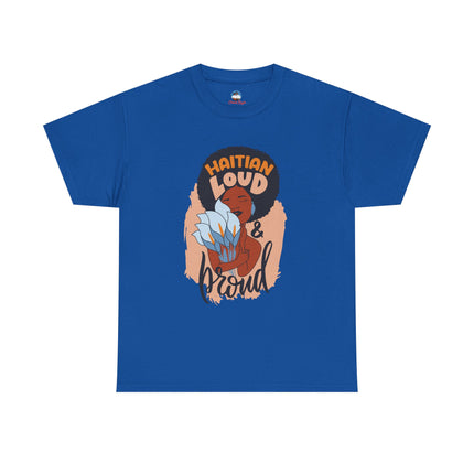 The Anthem Haitian Loud & Proud T-Shirt Haitian Pride Series Unisex Premium Crewneck Tee