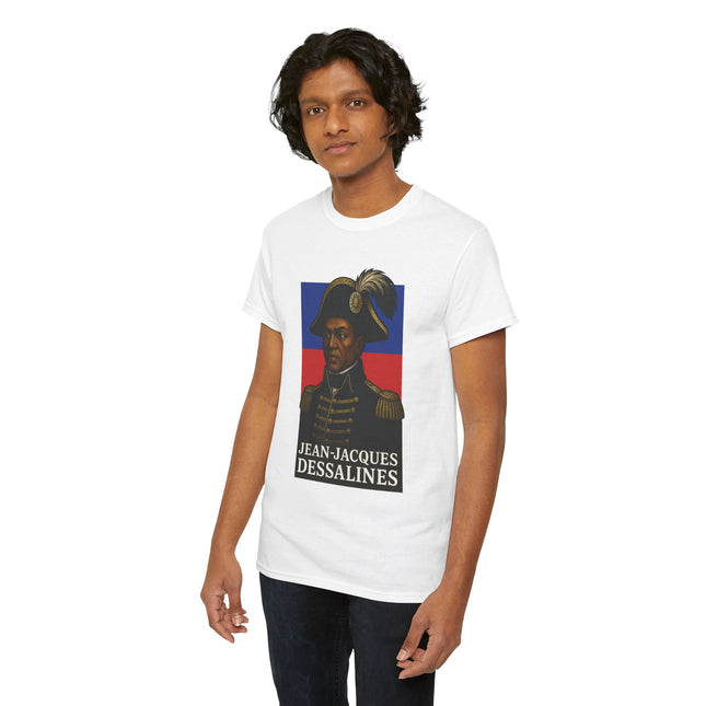 Jean-Jacques Dessalines – Revolutionary Legacy Sweatshirt | Limited Edition | Unisex Heavy Cotton Tee - CreoleSizzle