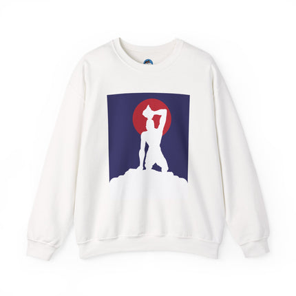 Neg Mawon Rising Haitian Freedom Silhouette Sweatshirt Ancestral Strength Series  Inspirational Unisex Crewneck Sweatshirt