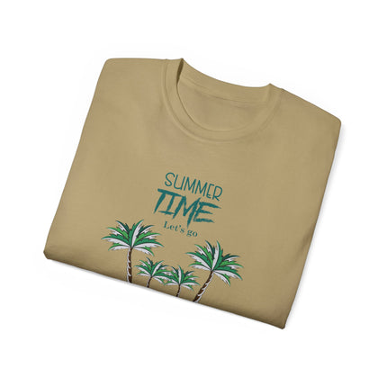 Summer Time in Haiti  Tropical Escape Tee  Haitian Sunshine Series  Unisex Ultra Cotton Tee,