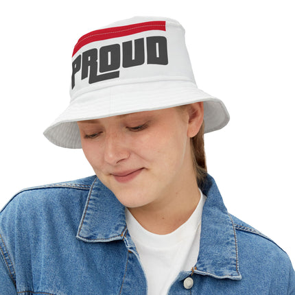 Proud GTA-Inspired Haitian Flag Bucket Hat Limited Heritage Streetwear