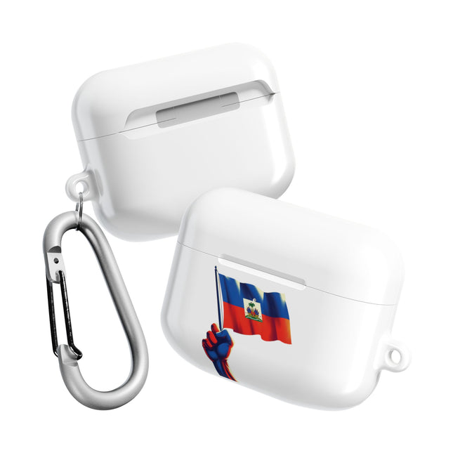 Haitian Freedom and Unity Limited Edition Raised-Fist Flag AirPods Case Heritage Power Collection