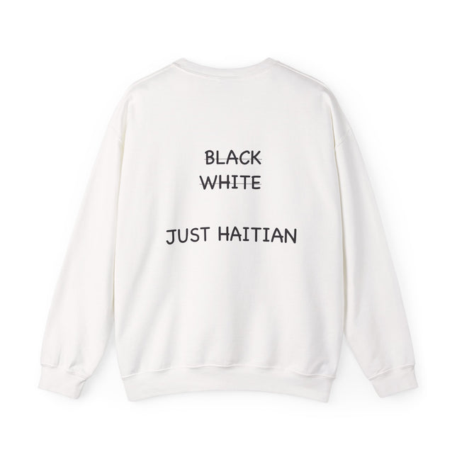 Unity Beyond Shades Haitian Identity Crewneck Cultural Empowerment Series Unisex Heavy Blend Sweatshirt