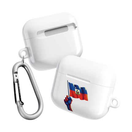 Haitian Freedom and Unity Limited Edition Raised-Fist Flag AirPods Case Heritage Power Collection