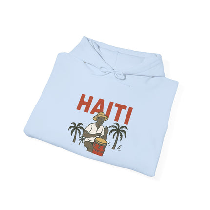 Roots & Resilience Haiti Agricultural Pride Hoodie Afro-Caribbean Heritage Unisex Heavy Blend Sweatshirt