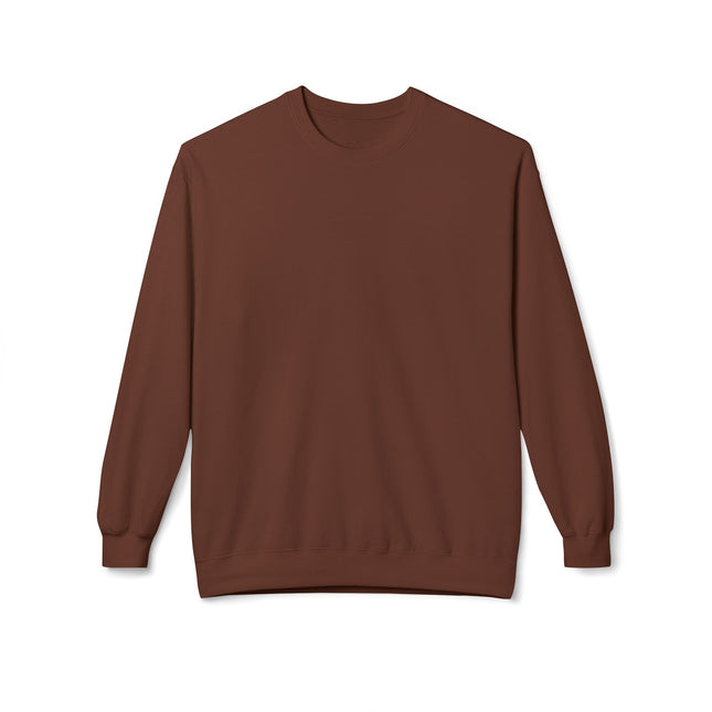 M’Fout Bouke Colorful Motivational Crewneck Sweatshirt Unisex Fleece Cozy Humor & Lifestyle Apparel