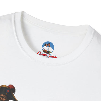 Jean-Jacques Dessalines Freedom Forged in Fire T-Shirt Haitian Independence Leader Unisex Softstyle T-Shirt