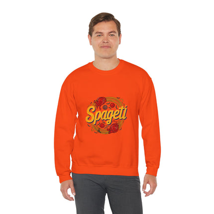 Cozy Spageti Sweatshirt Celebrate Haitian Culinary Heritage with Style and Premium Comfort - CreoleSizzle