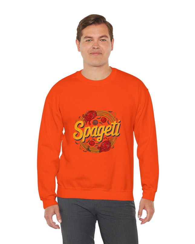 Cozy Spageti Sweatshirt Celebrate Haitian Culinary Heritage with Style and Premium Comfort - CreoleSizzle