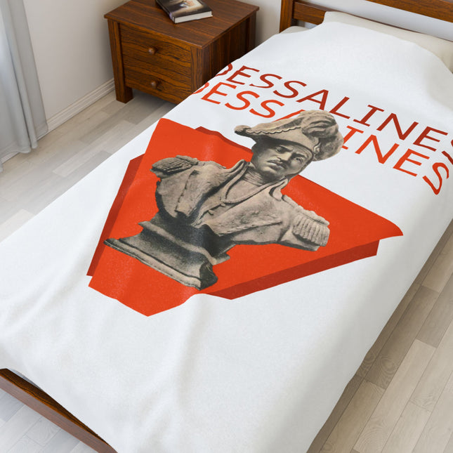 Dessalines Declaration Blanket Revolutionary Haitian Leader Throw - CreoleSizzle
