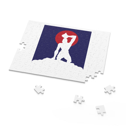 Neg Mawon Rise of Freedom Puzzle Minimalist Haitian Resistance Edition - CreoleSizzle