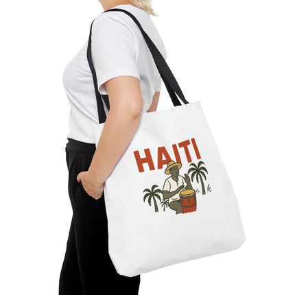Haiti’s Heartbeat Limited Edition Heritage Tote Agricultural Roots Design - CreoleSizzle
