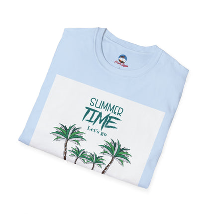 Summer Time in Haiti Sweatshirt Tropical Palm & Surf Van Graphic Caribbean Vibes Pullover Beach Life Travel & Vacation Vibes T-Shirt