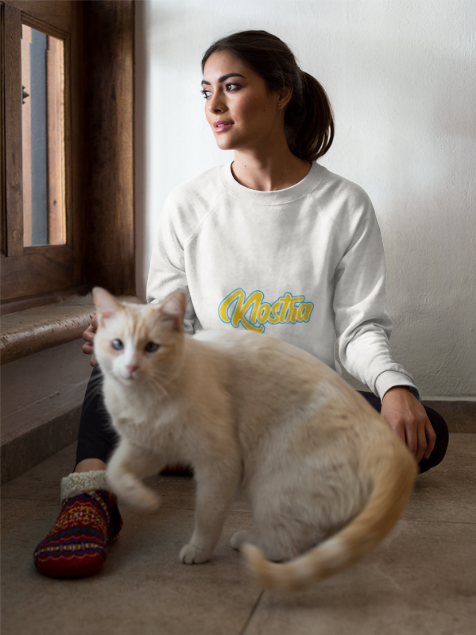 Klostra Sweatshirt Celebrating Haitian Architectural Elegance with Comfort and Style - CreoleSizzle