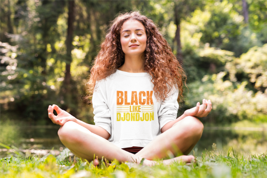 Exclusive Black Like Djondjon Premium Sweatshirt Celebrate Culture, Heritage, and Style - CreoleSizzle