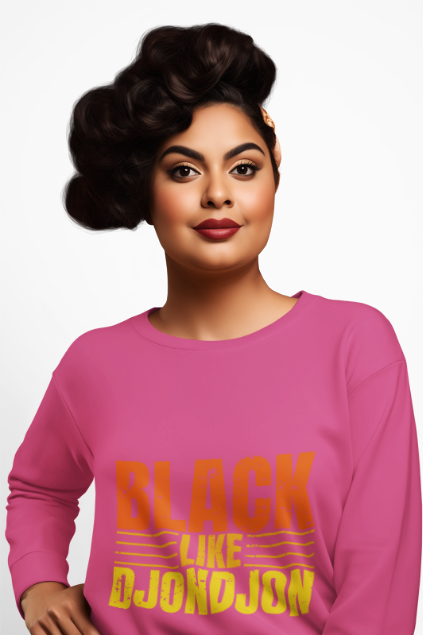Exclusive Black Like Djondjon Premium Sweatshirt Celebrate Culture, Heritage, and Style - CreoleSizzle