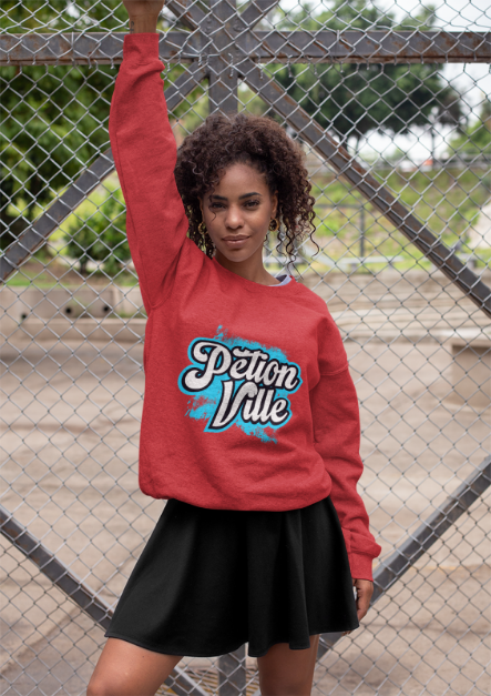 Petion-Ville Inspired Sweatshirt Celebrate the Heartbeat of Haitian Nightlife - CreoleSizzle