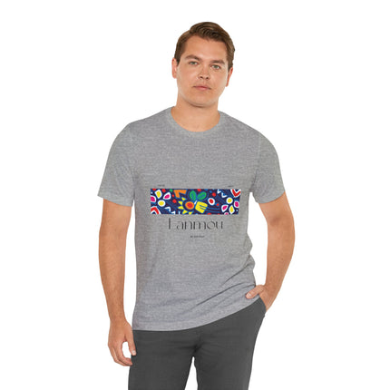 Lanmou Haitian Love T-Shirt Haitian Romance Series Unisex Premium Crewneck Vibrant Graphic Tee for Trendsetters