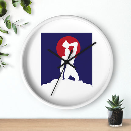 Freedom Call Nèg Mawon Resistance Wall Clock Timeless Revolution Wall Art