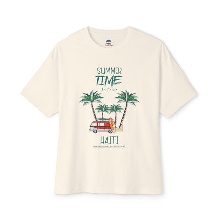 Haiti T-Shirt Caribbean Vibes Series Unisex Premium Crewneck T-Shirt