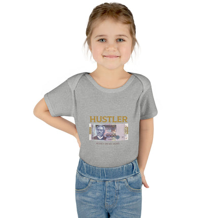 The Hustler’s Legacy Haitian Grit Baby Bodysuit Future Entrepreneur Series Infant Apparel Hustler Baby Bodysuit