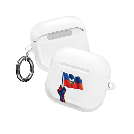 Haitian Freedom and Unity Limited Edition Raised-Fist Flag AirPods Case Heritage Power Collection