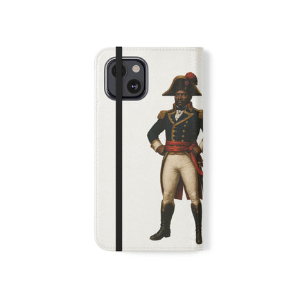 Legacy of Dessalines Limited Heritage Collector’s Tee Flip Case Stylish Phone Wallet Case Revolutionary Leadership Edition