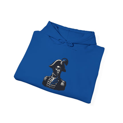Legacy of Leadership Hoodie Toussaint Louverture Tribute Haitian Heritage Series Unisex Premium Hooded Sweatshirt