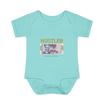 The Hustler’s Legacy Haitian Grit Baby Bodysuit Future Entrepreneur Series Infant Apparel Hustler Baby Bodysuit