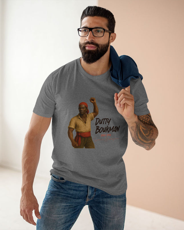 Dutty Boukman Revolution Sweatshirt | Voodoo Warrior Graphic, Unisex Bold Heritage Streetwear, Dutty Boukman Graphic Tee