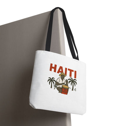 Haiti’s Heartbeat Limited Edition Heritage Tote Agricultural Roots Design - CreoleSizzle