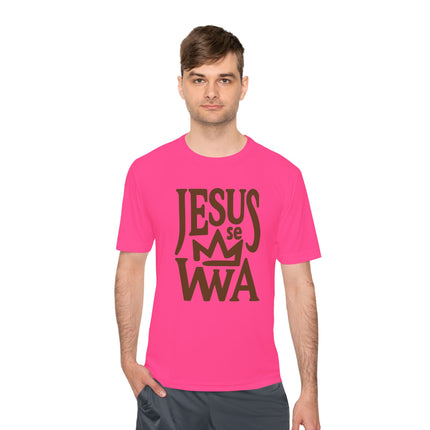 Faith in Motion “Jezi se Wa” Haitian Heritage Tee Unisex Moisture-Wicking Performance Shirt Cultural Pride Collection T-shirt