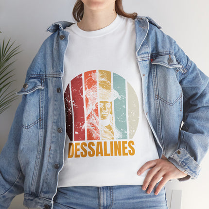 Jean-Jacques Dessalines Haitian History T-Shirt Celebrate Haiti’s Revolutionary Leader Cultural Pride Apparel Unisex Cotton Comfort Fit - CreoleSizzle