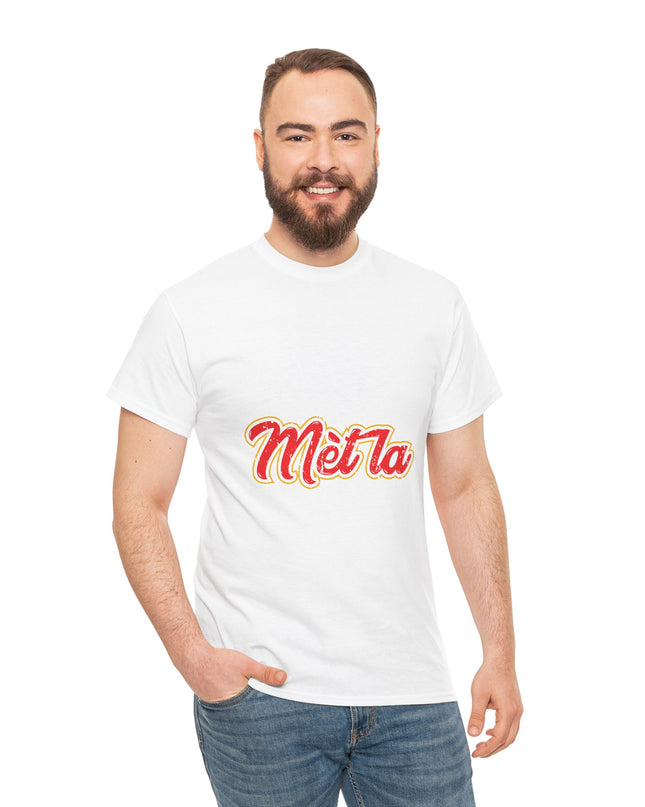 Exclusive Mèt La T-Shirt Representing Strength and Leadership in Haitian Unity Cultural Pride Apparel Unisex Cotton Comfort Fit Express Delivery available - CreoleSizzle