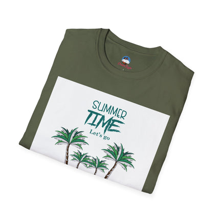 Summer Time in Haiti Sweatshirt Tropical Palm & Surf Van Graphic Caribbean Vibes Pullover Beach Life Travel & Vacation Vibes T-Shirt