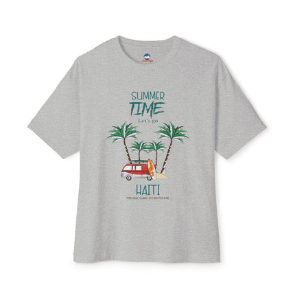 Haiti T-Shirt Caribbean Vibes Series Unisex Premium Crewneck T-Shirt