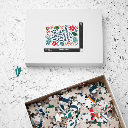 Haiti Chéri Mwen Renmenw Collector’s Edition Haitian Love Puzzle Limited Heritage Series - CreoleSizzle