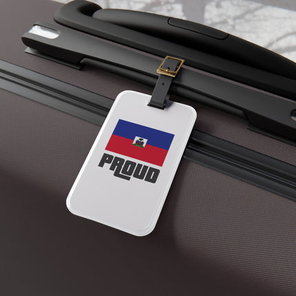 Proud Haitian Flag Limited Heritage Luggage Tag Street Art Edition