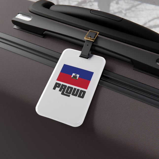 Proud Haitian Flag Limited Heritage Luggage Tag Street Art Edition