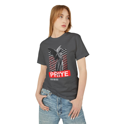 Toujou Priye T-Shirt Haitian Christian Faith Design Pray Always Sustainable & Durable Unisex Garment-Dyed Heavyweight Cotton Tee - CreoleSizzle