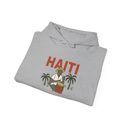Roots & Resilience Haiti Agricultural Pride Hoodie Afro-Caribbean Heritage Unisex Heavy Blend Sweatshirt