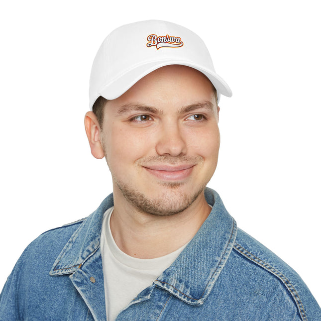 Bonswa Printed Baseball Cap  Haitian-Inspired Classic Hat for Everyday Wear - CreoleSizzle